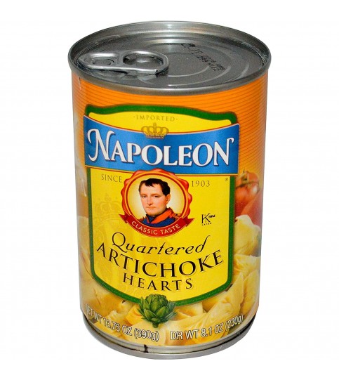 Napoleon Quartered Artichoke Hearts (12x13.75Oz)