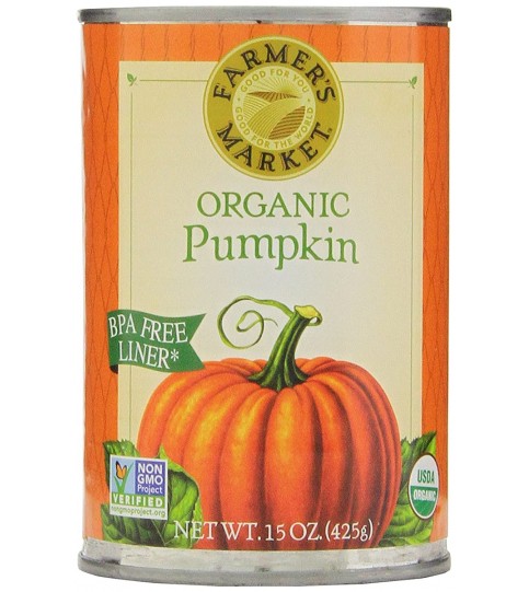 Farmers Market Can Pumpkin (12x15OZ )