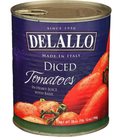 De Lallo Italian Diced Tom (12x28OZ )