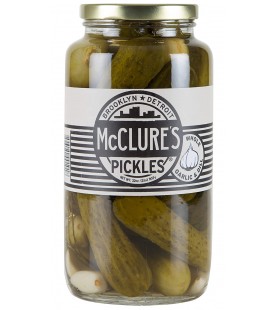 Mcclure's Pickles Garlic Dill Spears (6x32Oz)