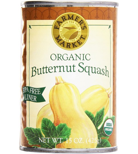 Farmer's Market Pure Butternut Squash (12x15 Oz)