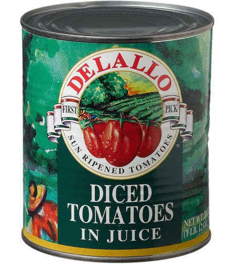 De Lallo Dcd Tom In Juice (12x28OZ )