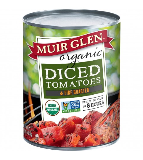 Muir Glen Roasted Dcd Tomato (12x28OZ )