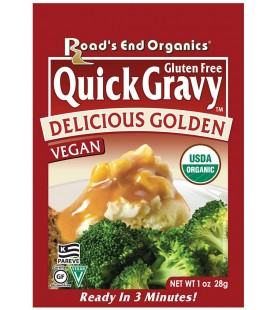 Road's End Organics Gluten Free Golden Gravy Mix, 1 Ounce Pouch (Pack of 12)