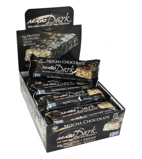 Nugo Nutrition Bar Dark Mocha Chocolate Bar (12x50 GM)