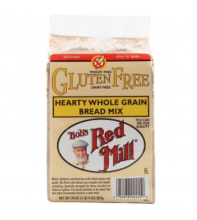 Bob's Red Mill Hearty Whole Grain Bread Mix G/Free (4x20 Oz)