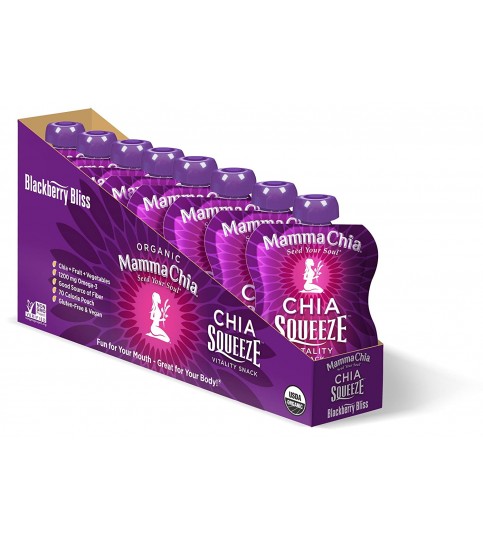 Mamma Chia Squeeze Blackberry Bliss (16x3.5 OZ)