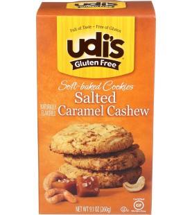 Udi's Gluten Free Seaslt Caramel Cshw Cookie (6x9.17OZ )