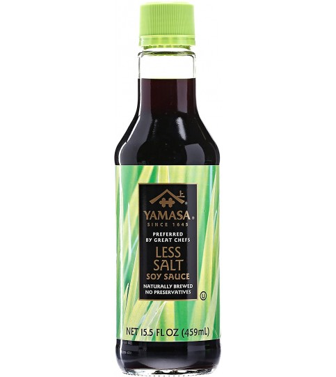 Yamasa Soy Sauce Low Salt (12x15.5OZ )