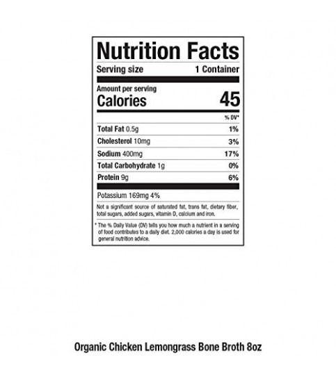 Pacific Natural Foods Pnf Chicken Lemongrass Broth (12X8 OZ)