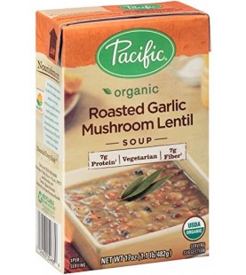 Pacific Natural Foods Gar/Mush Lntl Sp (12x17OZ )