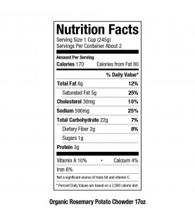 Pacific Natural Foods Rosemary Potato Chewdr (12x17OZ )