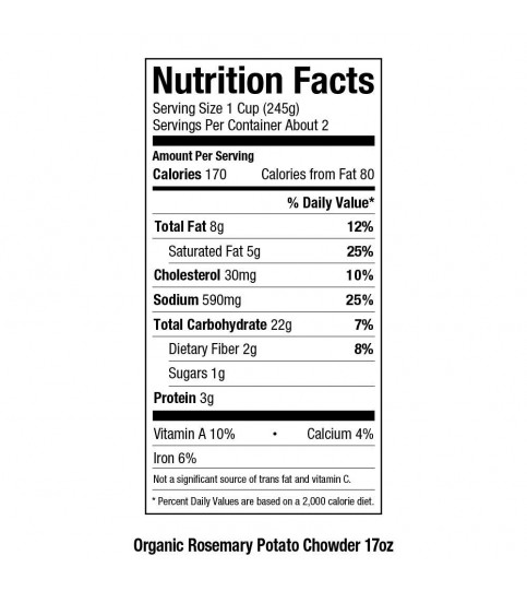 Pacific Natural Foods Rosemary Potato Chewdr (12x17OZ )