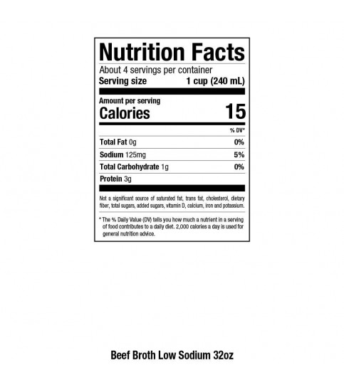 Pacific Natural Foods Ls Beef Broth (12x32OZ )