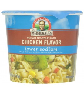 Dr. Mcdougall's Chicken Noodle Soup Cup Ls (6x1.4OZ )