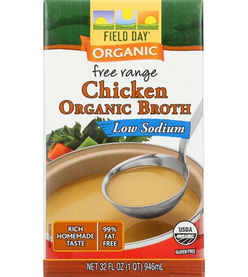 Field Day Fr Chicken Brth Ls (12x32OZ )