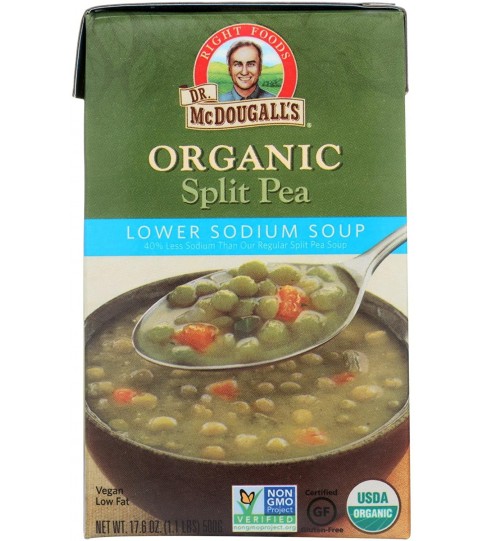 Dr. Mcdougall's Splt Pea Soup Ls (6x17.6OZ )