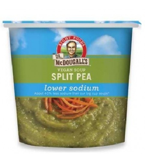 Dr. Mcdougall's Split Pea Soup Ls GF (6x1.9OZ )